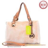 michael kors fur cony hair groot wit boekentassen Allure Aanbieding eofcy399